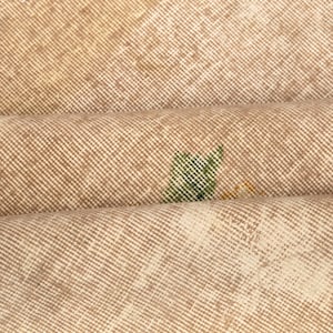 Natural fiber rug, Floral turkish rug, Dining table rug, Bohemian rug, Vintage area rug, Cottagecore rug, Used rug, 4.7x7 ft, RK 14425