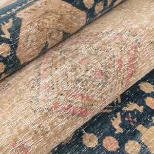 Dywan bardzo długi, 3,1 x 9,8 stopy, dywan typu Runner, dywan vintage, dywan boho, dywan turecki, dywan, dywan na schody, dywan do przedpokoju, dywan różowy, RK 12952
