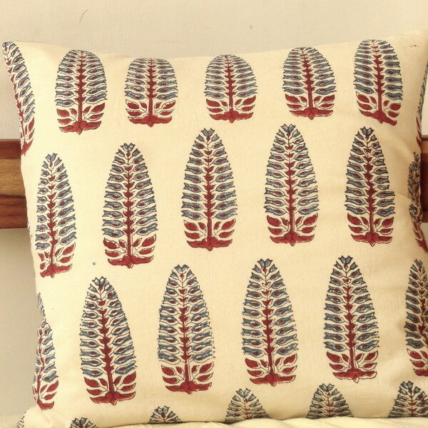 Red Teal Pillow Etsy
