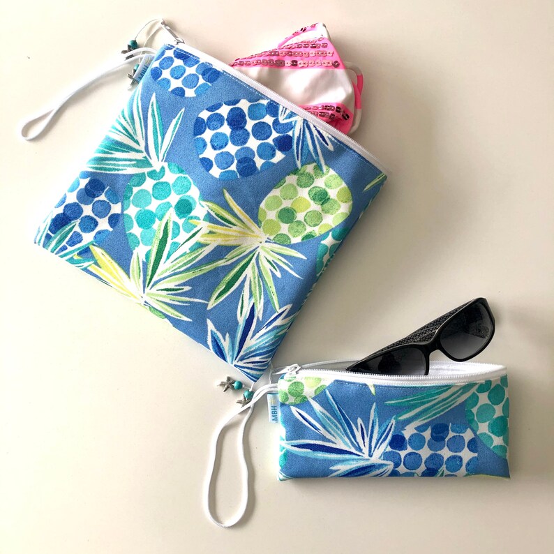 Sunglasses pouch / sunglasses case / glasses case 2 piece set