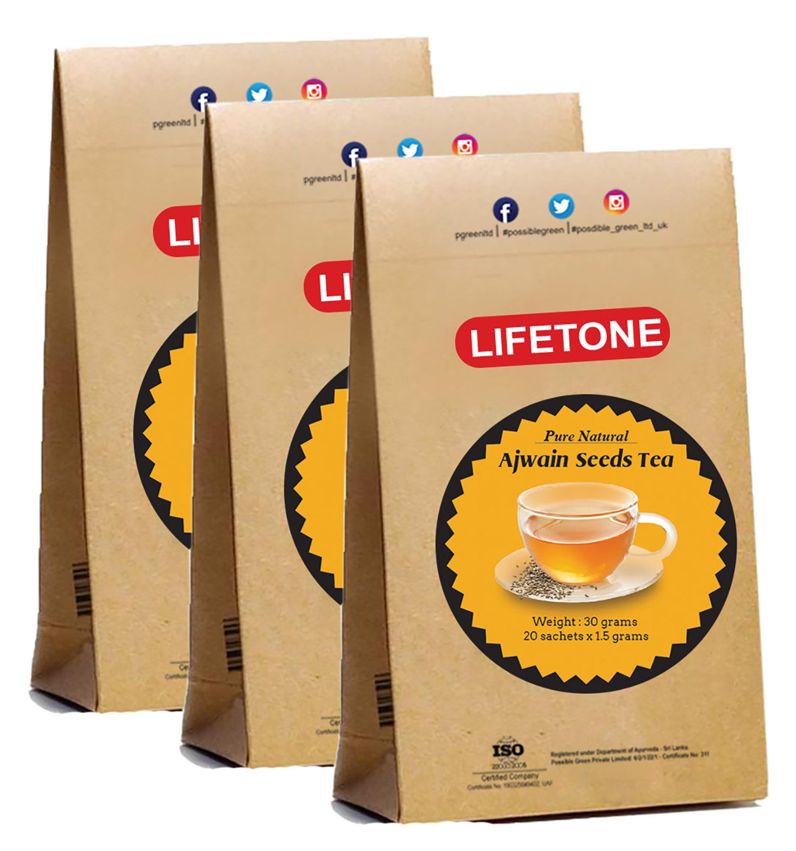 Ajwain Seeds Tea Carom Seeds tea Digestive herbal tea 60 Etsy