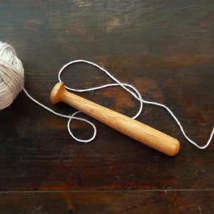 Wooden Wheel Boy for Spinning Wheel 18th Century Reproduction
