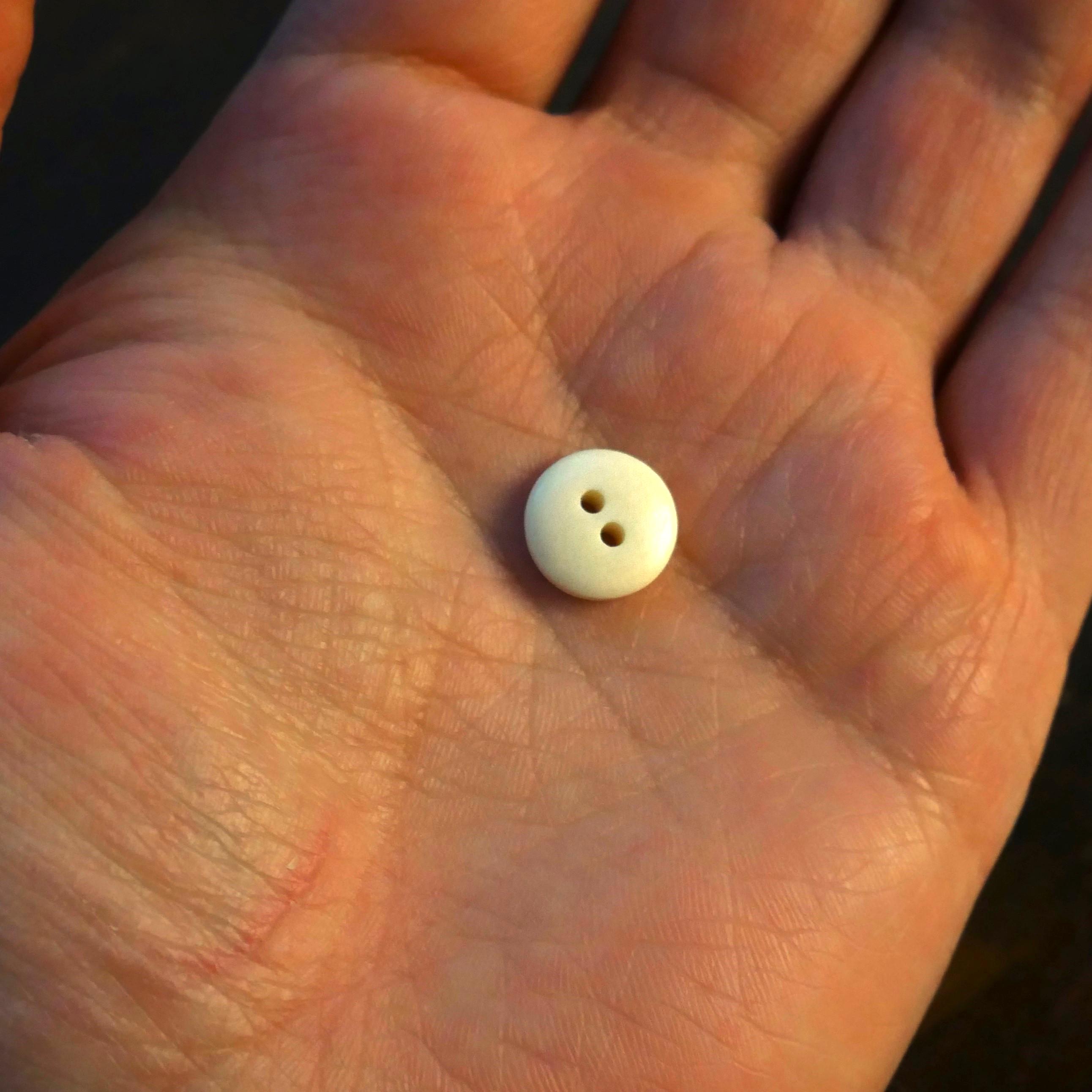 Pack of 12 Handmade Bone Buttons - Etsy