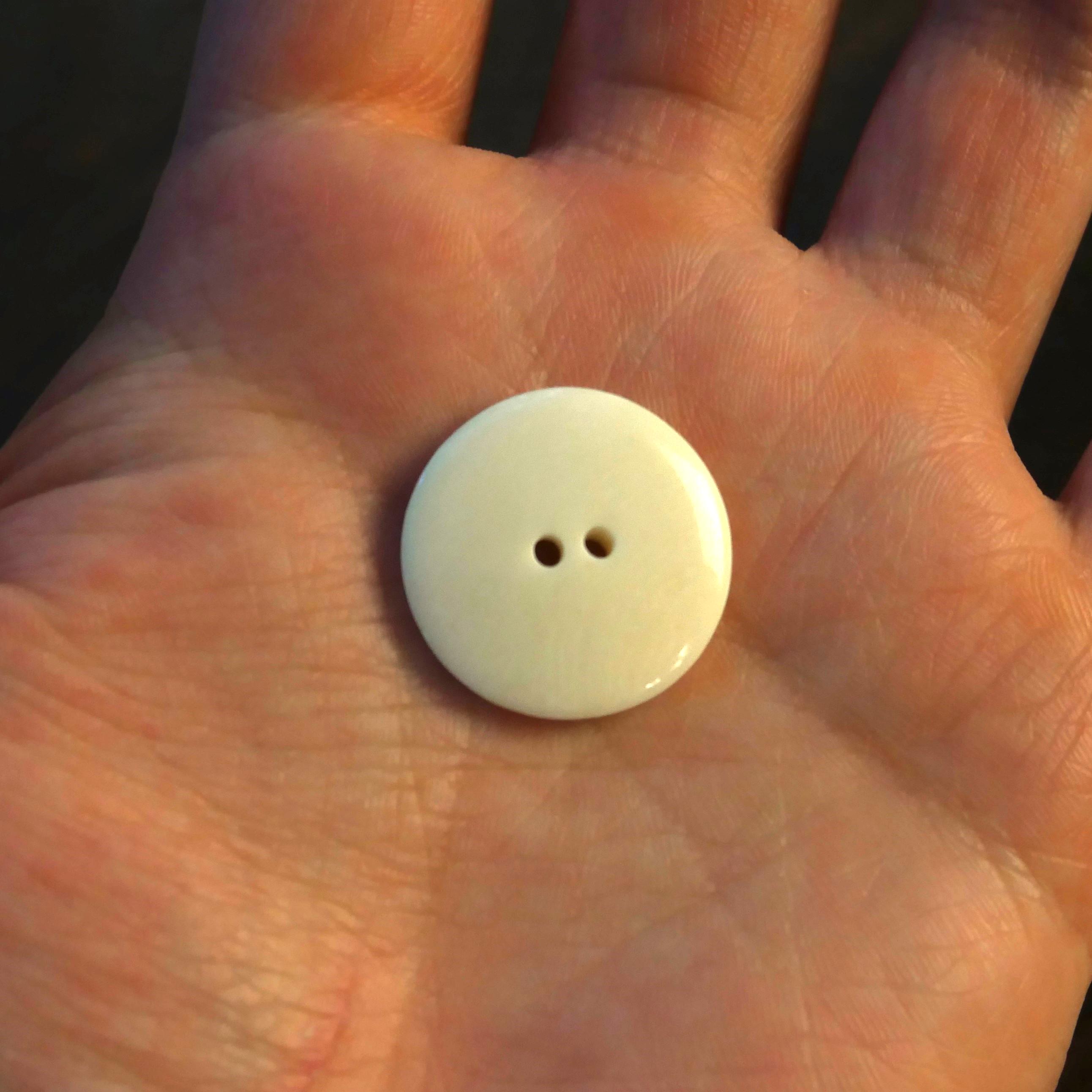 Pack of 12 Handmade Bone Buttons - Etsy
