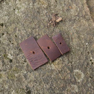 Leather Flintlock Jaw Pads 18th Century Reproductions