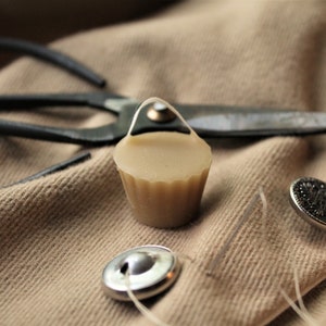Handmade Beeswax Sewing Thread Conditioner Charm 18th Century Reproduction
