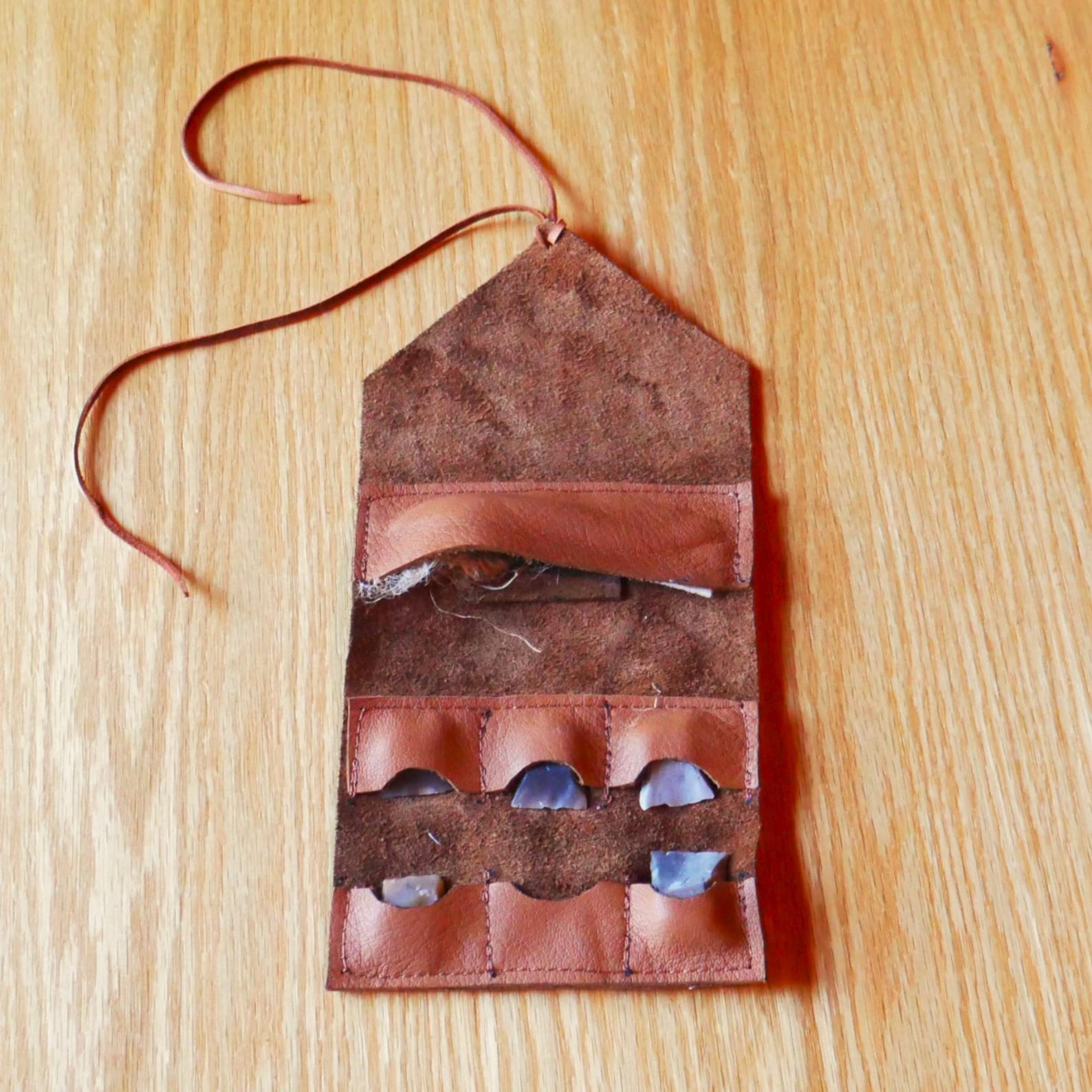 Flint Wallet Pattern Leather Flint Wallet 18th Century Reproduction - Etsy
