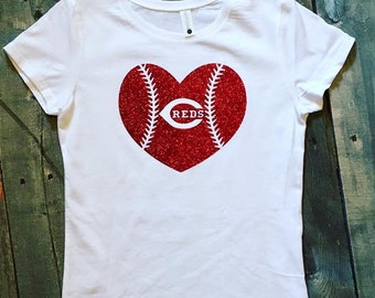 pink cincinnati reds shirt