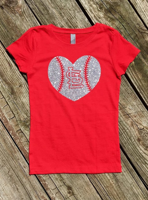 girls st louis cardinals shirt