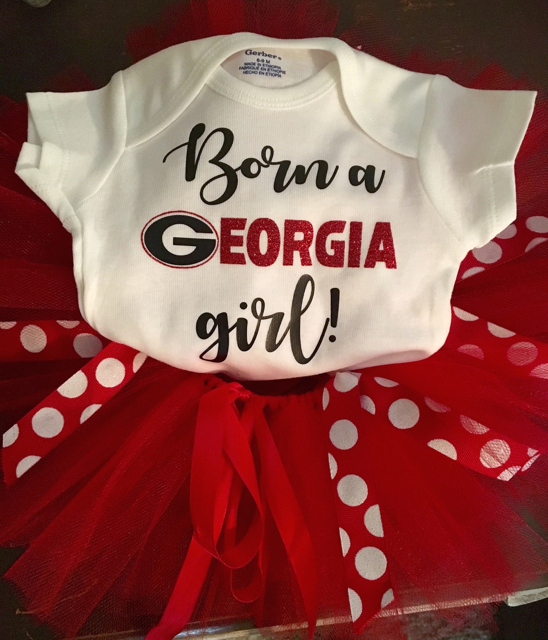 Uga Baby Girl Etsy