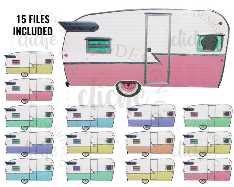 Download Camper Sublimation Bundle PNG Camping Campground DIGITAL ...
