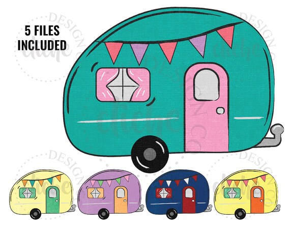 Download Camper Sublimation Bundle Png Camping Campground Digital Etsy