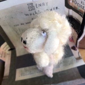 Felt sheep 12 cm