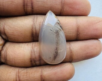 Natural Montana Agate Pear Cabochon, Jewelry Making (33X17X5 MM)