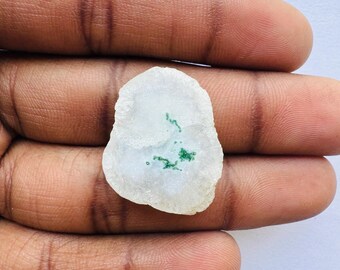 Natural Solar Quartz Fancy Shape Cabochon, Solar Quartz Cabochon For Jewelry Making,, 24X20X5 MM
