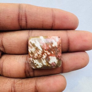 Gorgeous Petrified Root Square Shape Cabochon,  Petrified Root Cabochon For Jewelry Making,, 21X21X7 MM