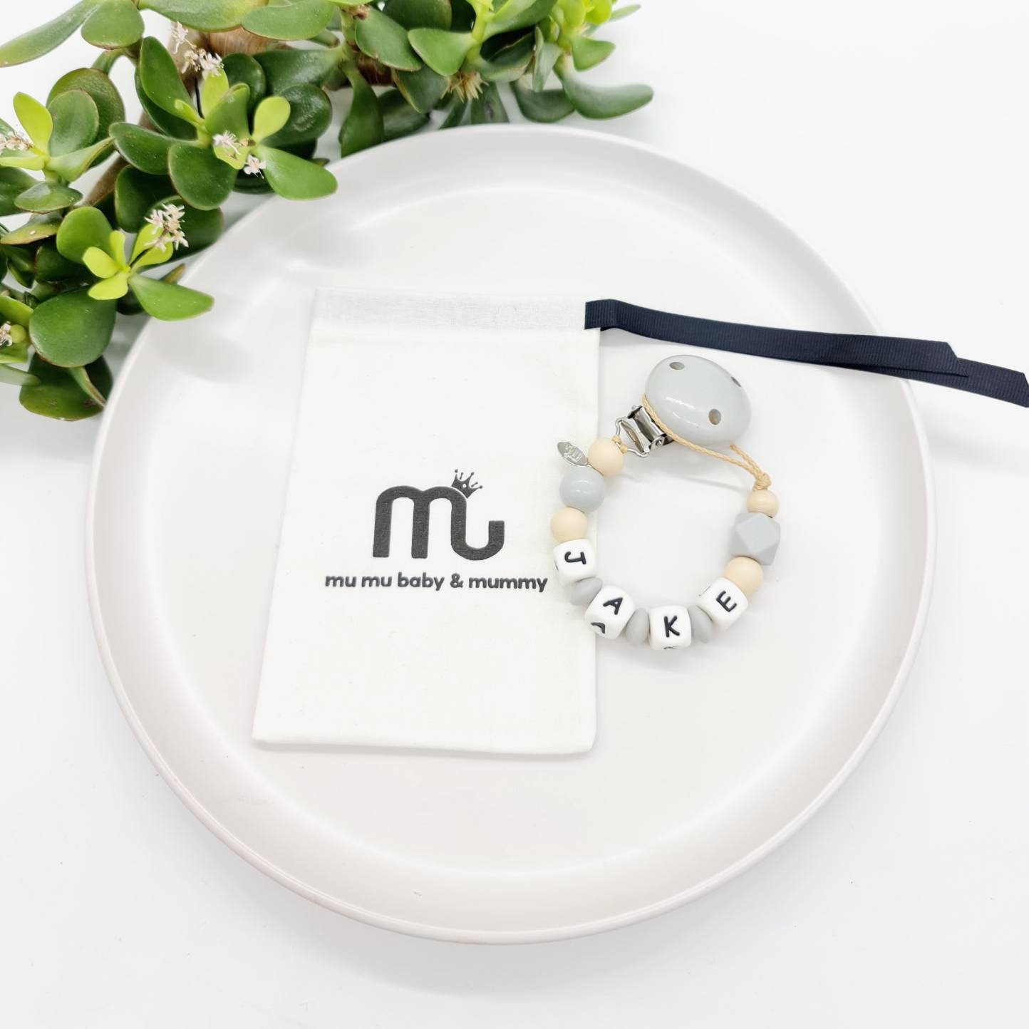 Personalised Silicone Dummy Chain Personalised Dummy Chains Etsy