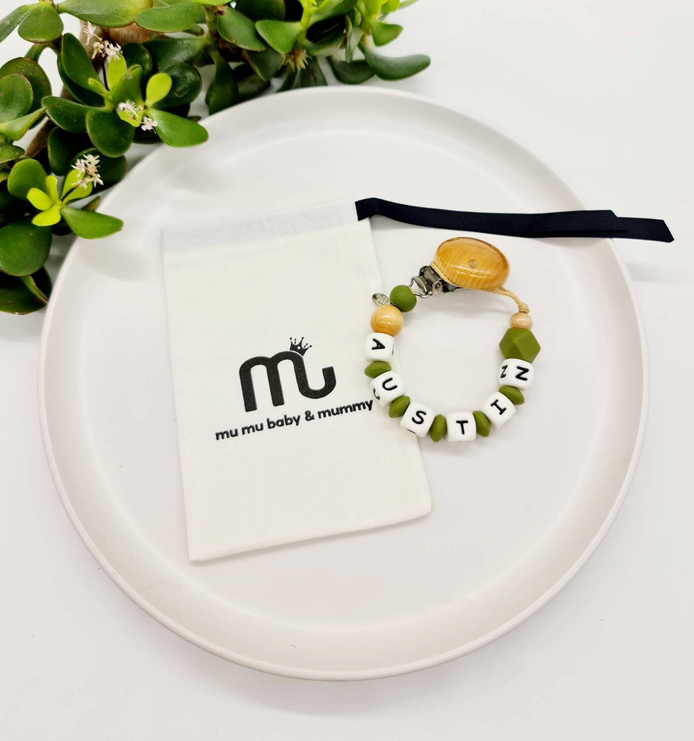 Personalised Silicone Dummy Chain Personalised Dummy Chains Etsy