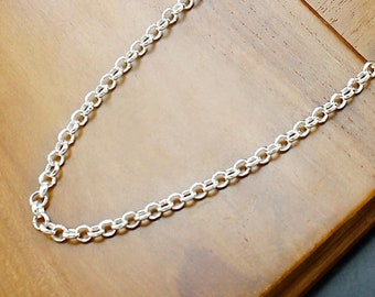 Catena Maglia Rollò 2,39mm in Argento 925/°°° - CR - Adolfo Lefevre Shop