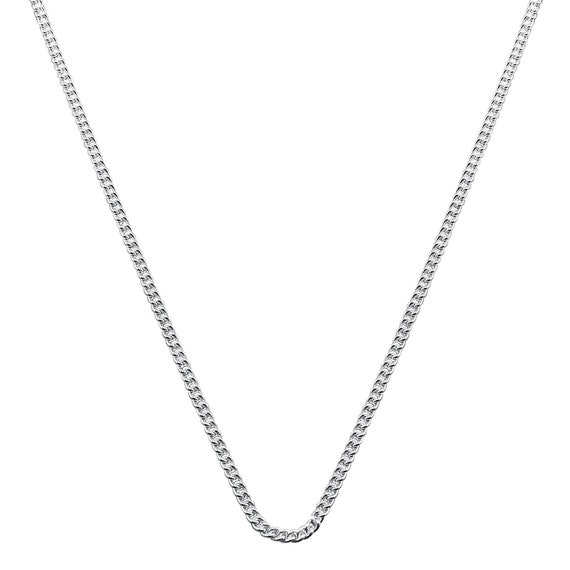 Mens Womens 8mm 925 Sterling Silver Mariner Link Chain