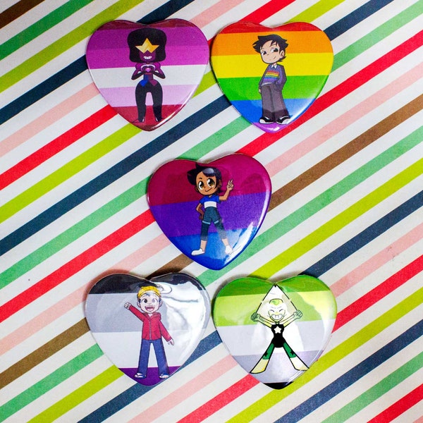 Animation Pride Pins