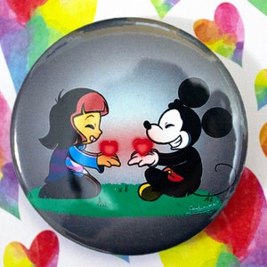 Two Hearts Pin