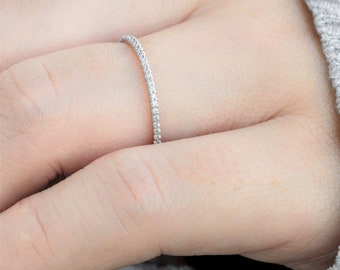 Cheap Diamond Band Etsy