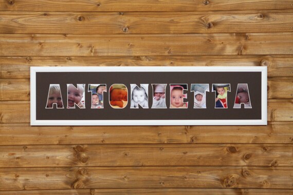 Namen In Picture Frame Personalized X 90 Cm Max 13 Etsy