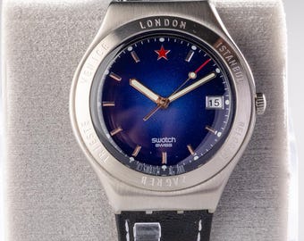 Vintage Swatch 007 From Russia With Love 2002 YGS423 Unworn James Bond Watch Boxed