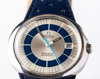 Vintage Omega Genève Dynamic Automatic Watch 166.0175 NOS Unworn 1970s
