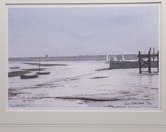 Colin Kirby-Green Evening Light Brightlingsea Signed Limited Edition Print 54/250