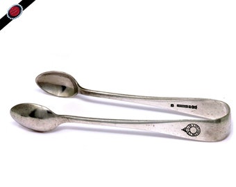 Vintage Lipton Silver Plated Sugar Tongs - 1950s Tearoom Decor