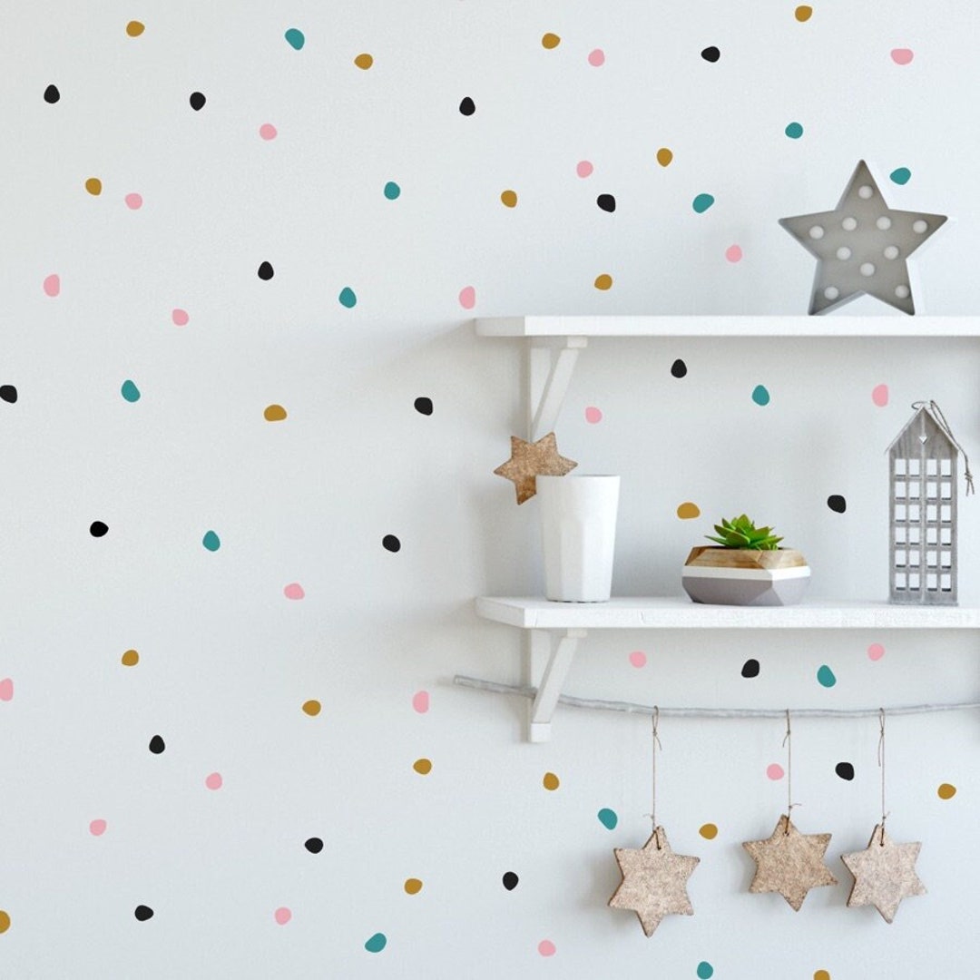 Mini Dalmatian Spots Wall Stickers Polka Dot Wall Decals - Etsy