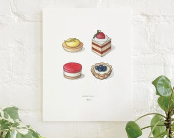 Desserts (2 of 2): 8.5 x 11 Art Prints