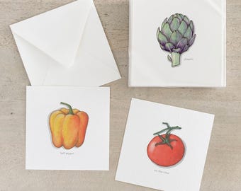 Vegetables: Box Set Cards