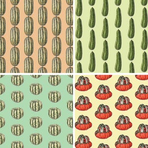 Calabaza de invierno 2 de 2: Papel de regalo (hoja de 13x19) / Cumpleaños / Fiestas / Aniversario / Días festivos / Calabaza / Turbante / Kabocha / Médula