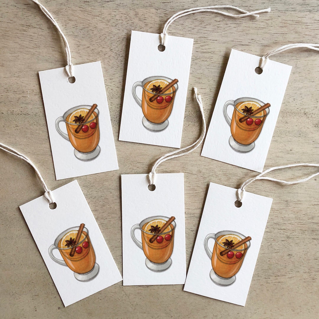 Mulled Cider: Gift Tags / Slumber Party / Birthday / Parties / Holidays ...