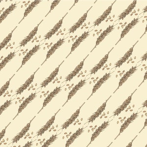 Granos antiguos: papel para envolver regalos (hoja de 13 x 19) / Trigo / Cumpleaños / Fiestas / Scrapbooking / Granos / Cereales / Horneado / Cocina / Culinario