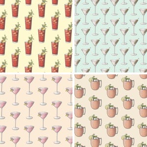 Cocktail: 02 Gin e Vodka / Carta da regalo / Compleanno / Feste / Anniversario / Festività / Cocktail / Bevande / Martini / Gimlet