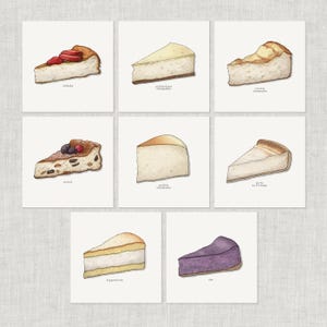 チーズケーキ02：フルーツタルト / ノートカード / サンキューカード / メッセージカード / バースデーカード / バレンタインカード / フードイラスト / デザート
