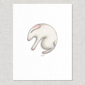 Chinese Zodiac 1 of 2: 8.5 x 11 Art Print / Watercolor Illustration / Home Decor / Zodiacs / Animals / Astrology / Rat / Tiger / Ox Rabbit