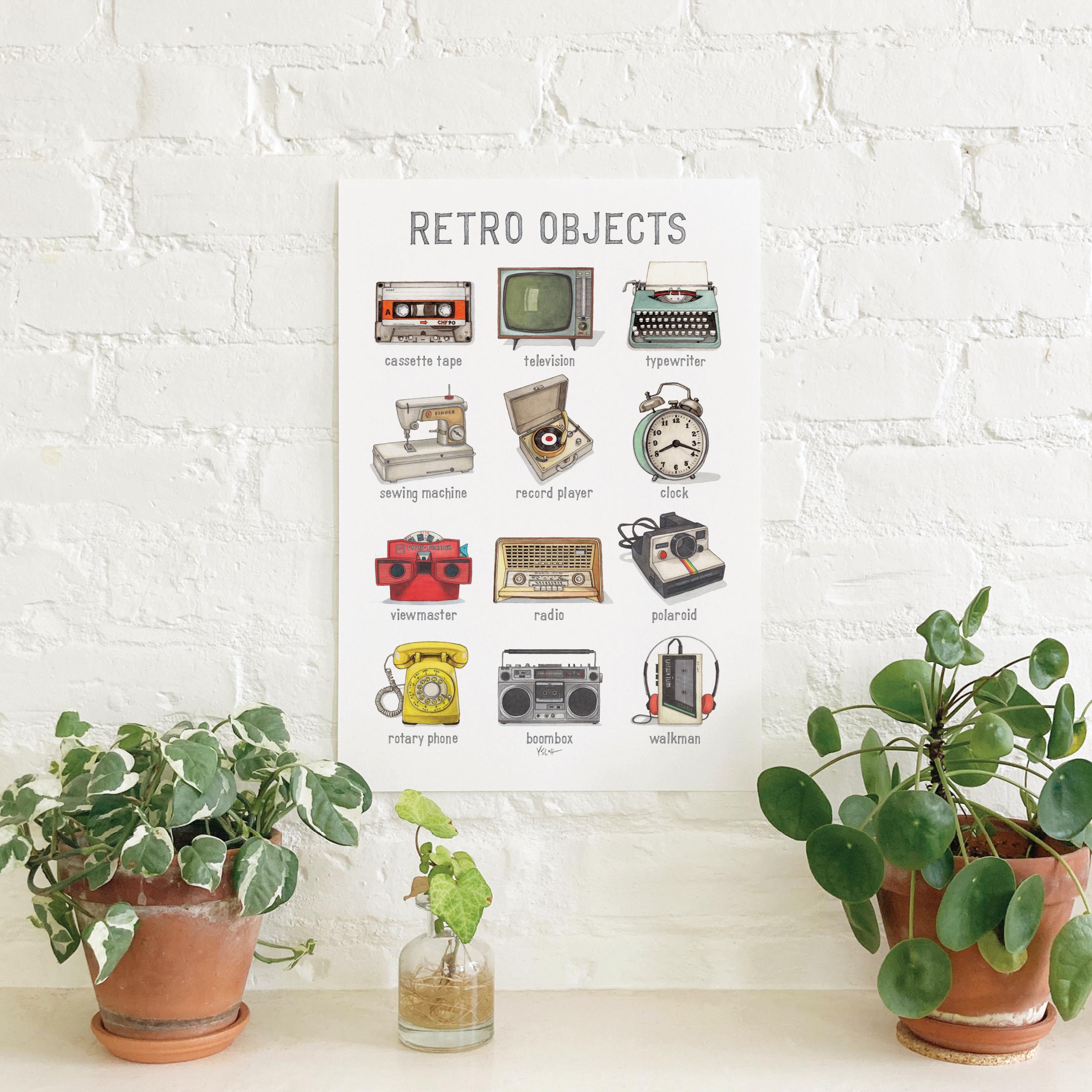 ヴィンテージ フォルナセッティ アートプレート オブジェ ポスター