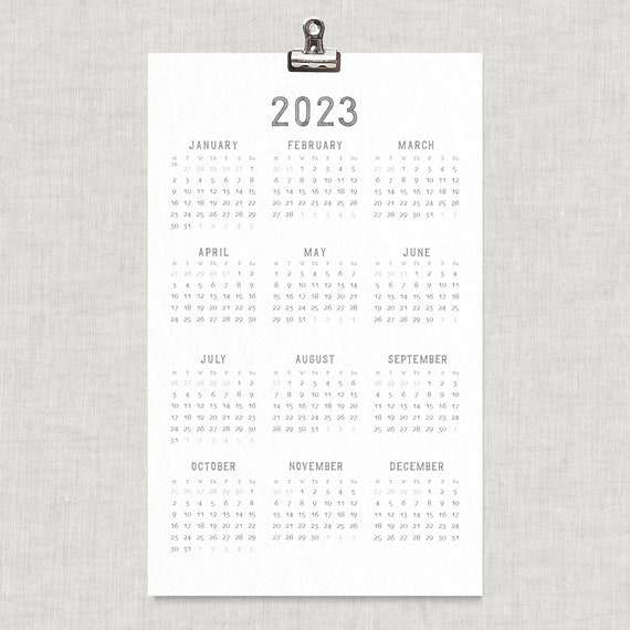 Calendrier illustré 2024 à imprimer - Les dessins de la lutine