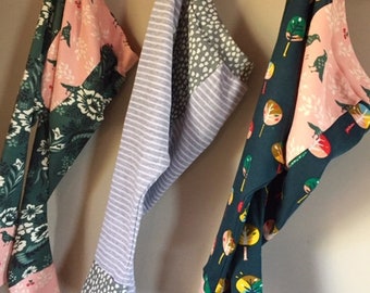 Leggings w Gusset Insert