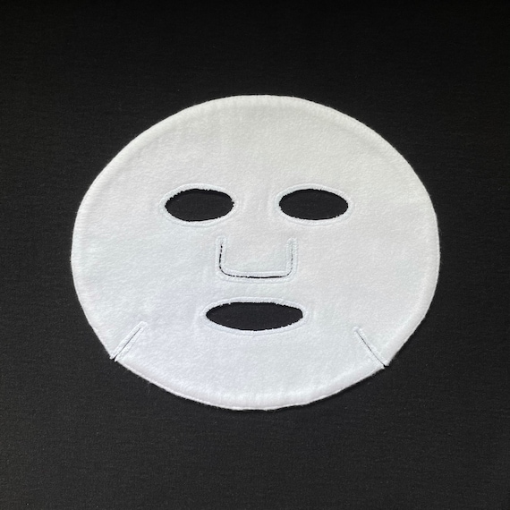 Zero Waste Reusable Cotton Facial Sheet Mask Relaxing At-home Spa  Eco-friendly Facial Care Self Care Gift Mother's Day Gift 