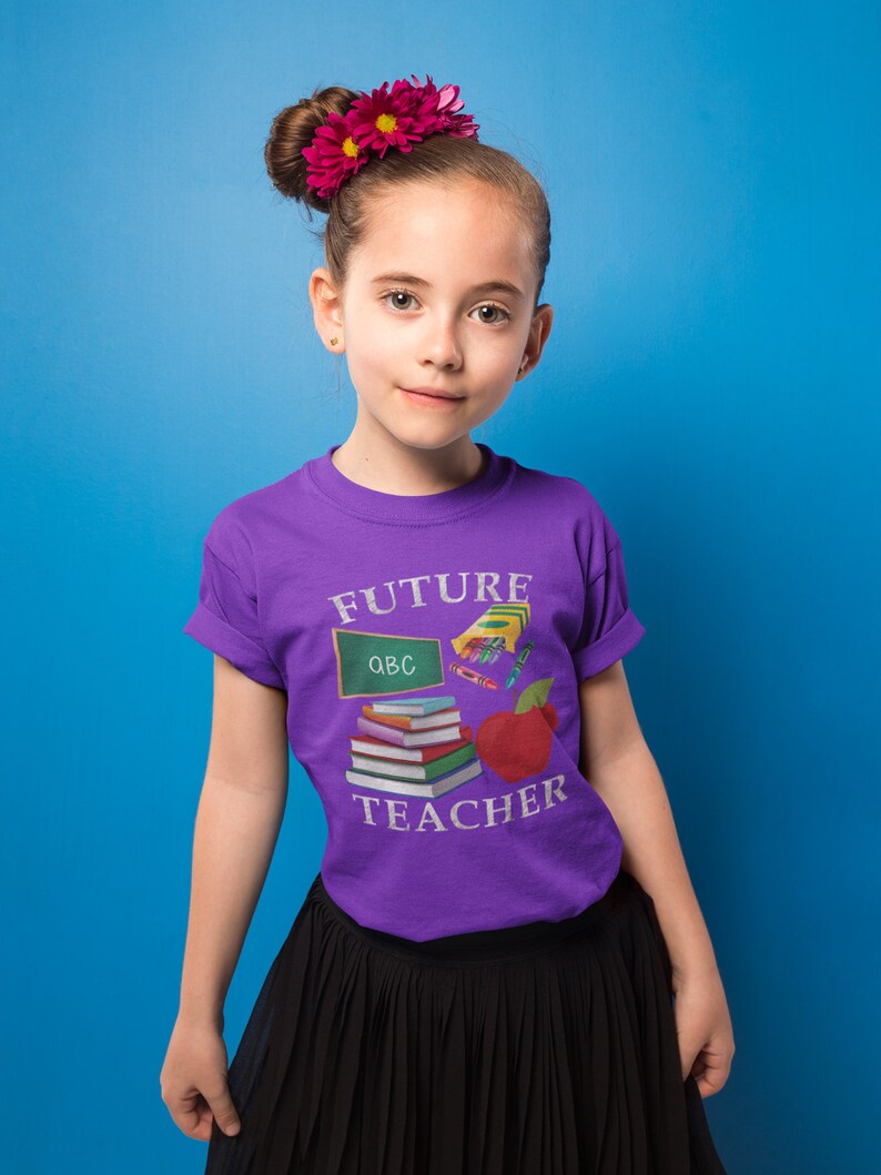 Kids Future Teacher Tshirt Boy Girl Career Day School Shirt Etsy