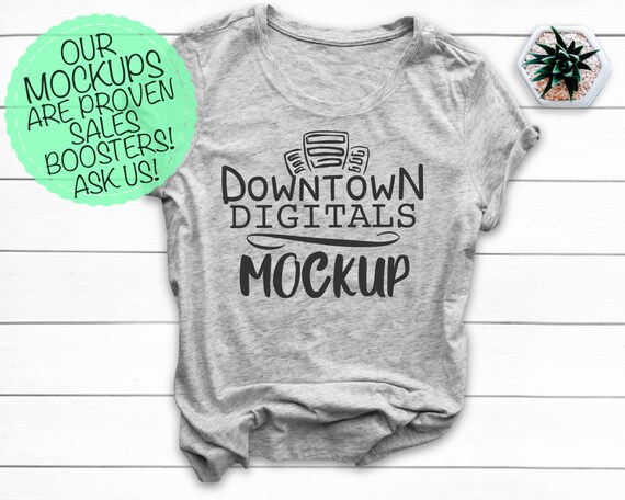 Bella Canvas T-Shirt Mockup Womens Flat Lay Mock Bella Canvas T-Shirt Mockup Womens Flat Lay Mock