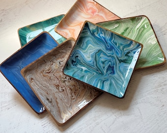 8" Square Serving Tray - Variety of Colors