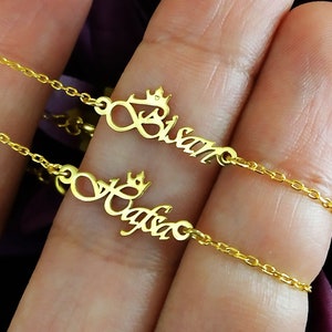 Sterling silver custom name baby bracelet - baby crown sterling bracelet - baby sterling bracelet - sterling silver baby bracelet
