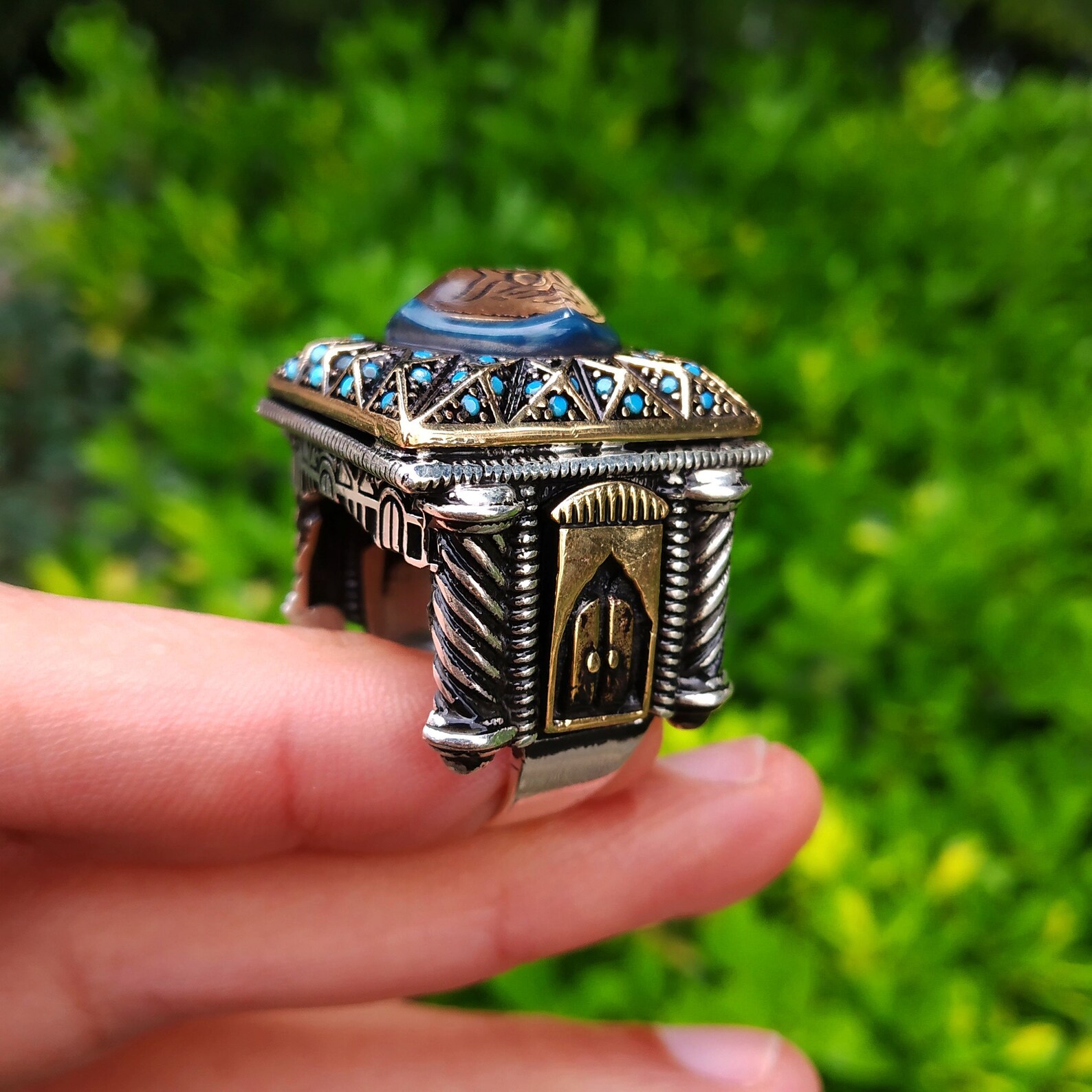 Sufi Ring Ahlulbayt Ring Unique Islamic Ring Islamic Etsy
